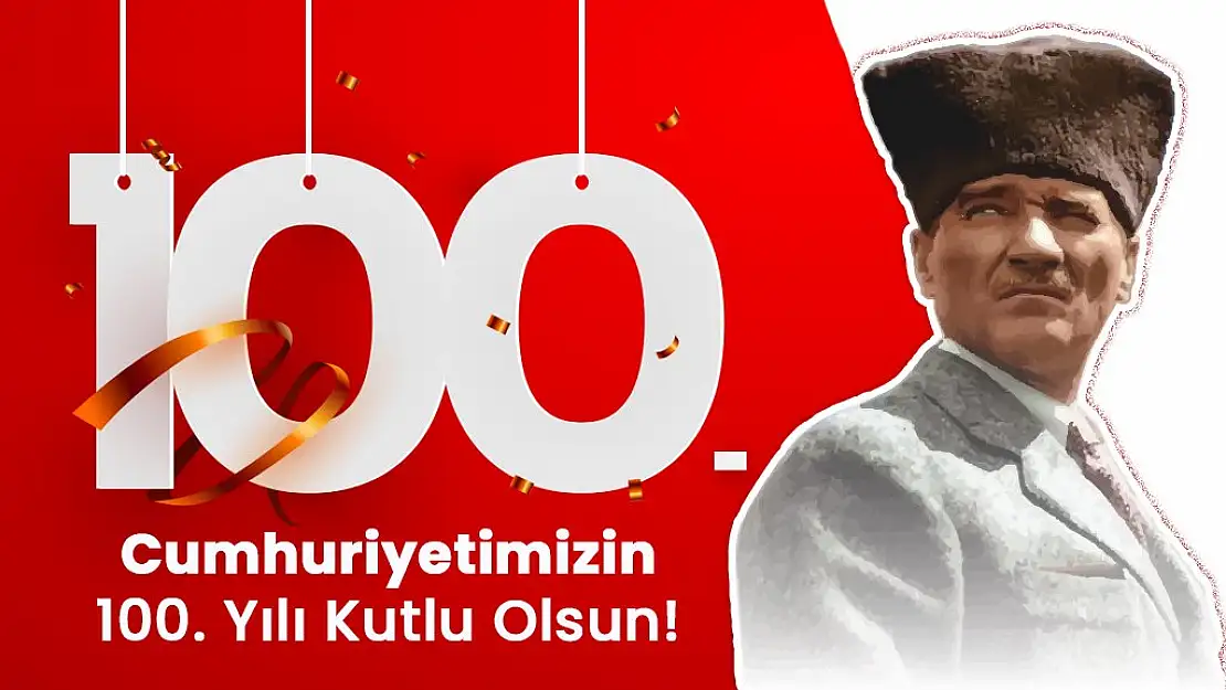 Cumhuriyet’in 100’üncü yılı tüm yurtta coşkuyla kutlandı