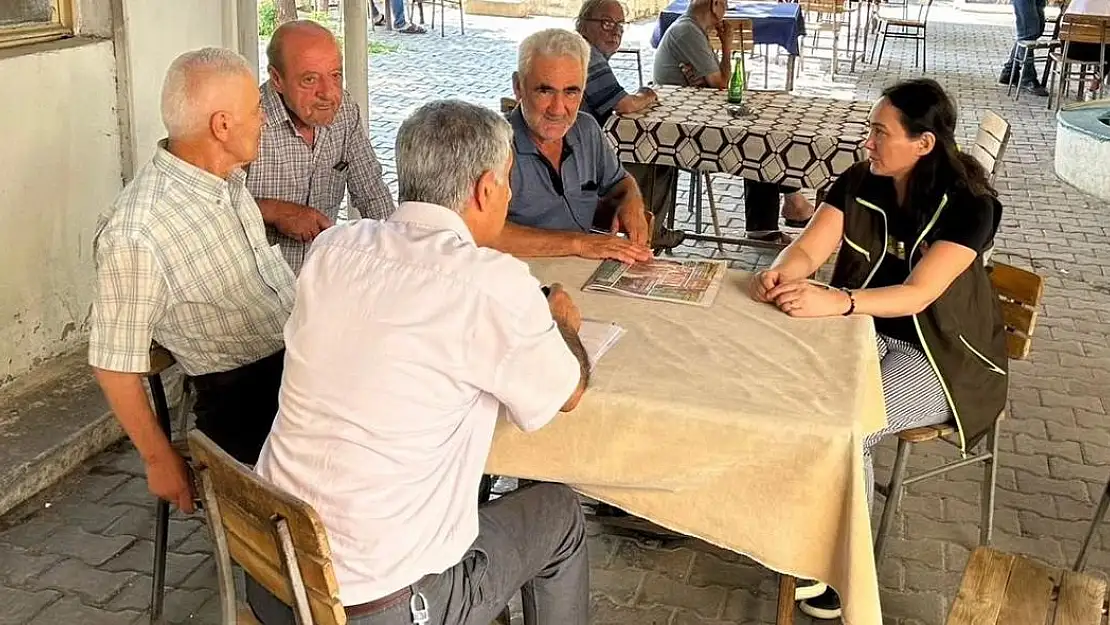 Dağ köyleri üreticileri zeytin üretimi konusunda bilgilendirildi