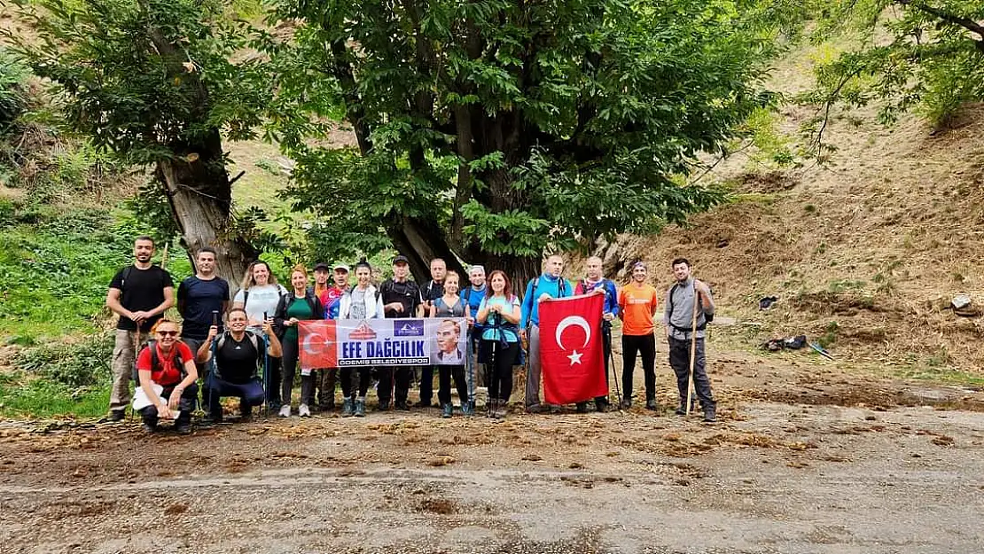 Dağcılar Birgi’den Yılanlı’ya yürüdü