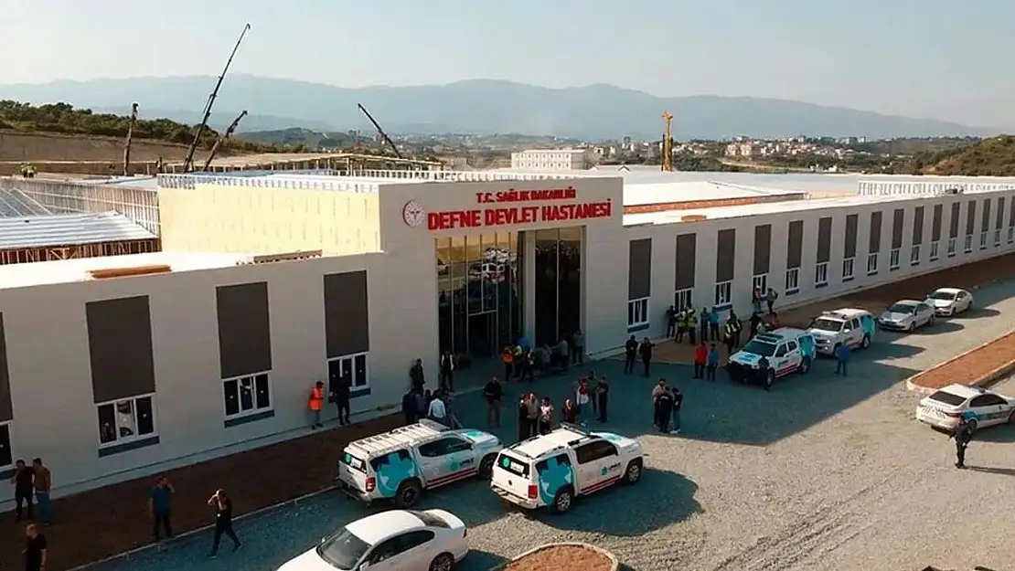 Defne Devlet Hastanesi  açılıyor