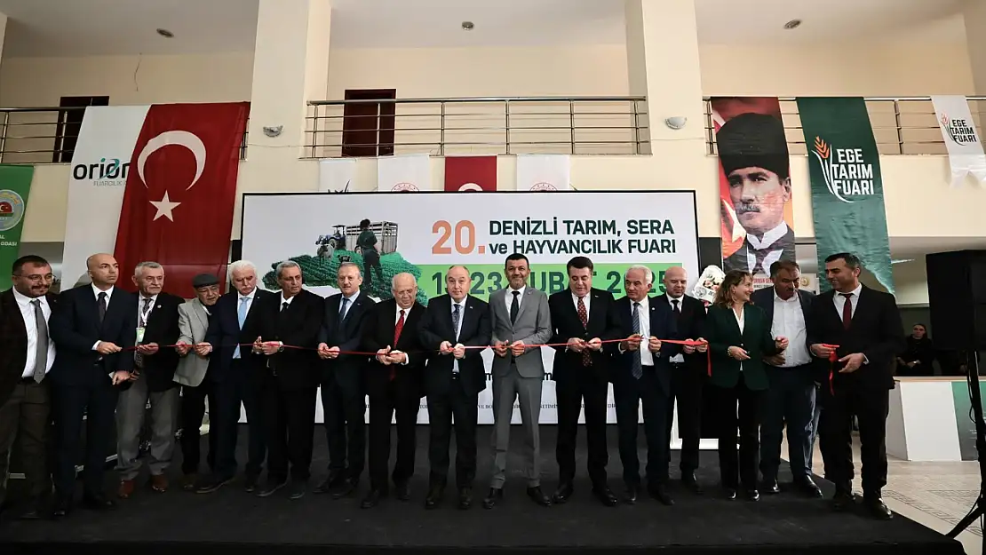 Denizli Tarım Fuarı açıldı