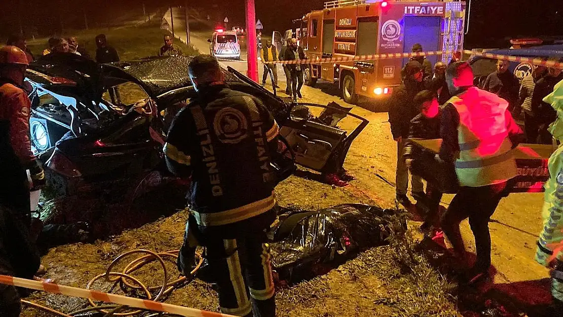 Denizli’de feci kaza… Aralarında başkanın oğlu da var!