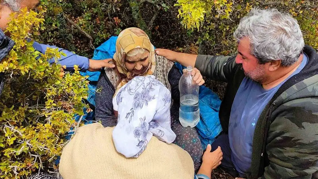 Denizli’de yaşlı kadın tam 4 gün sonra çalıların arasında sağ olarak bulundu