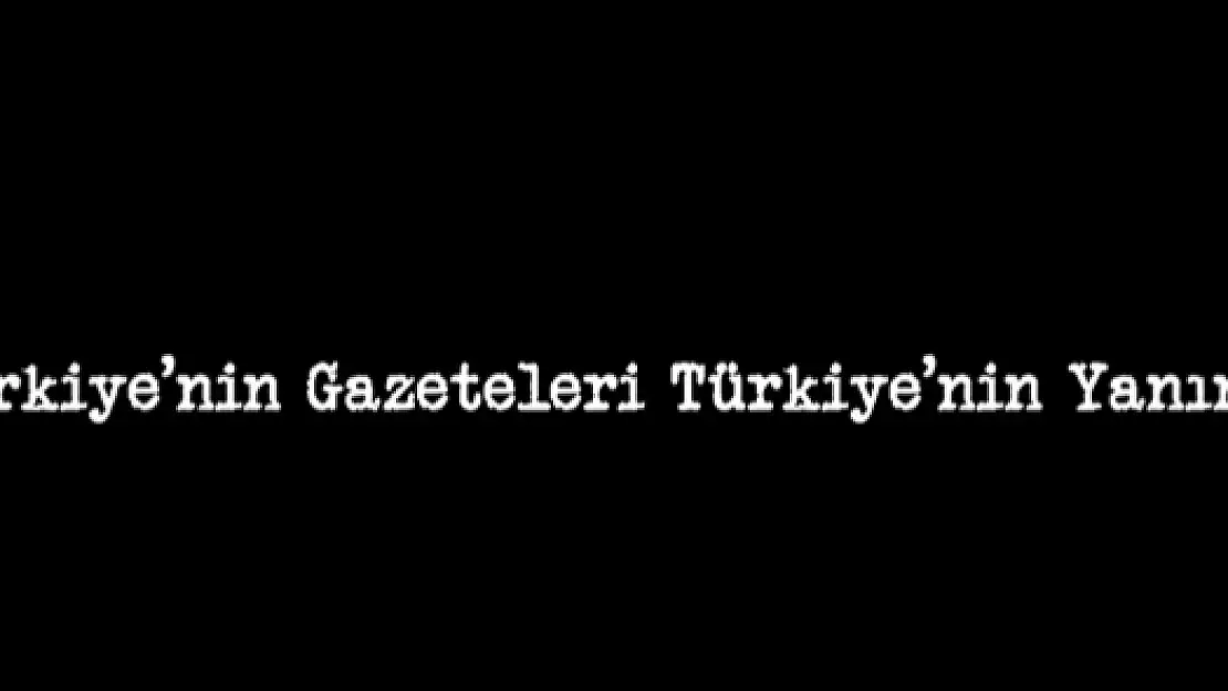 Depremzedeler için başlatılan “Türkiye’nin gazeteleri Türkiye’nin yanında” kampanyasında biz de varız!