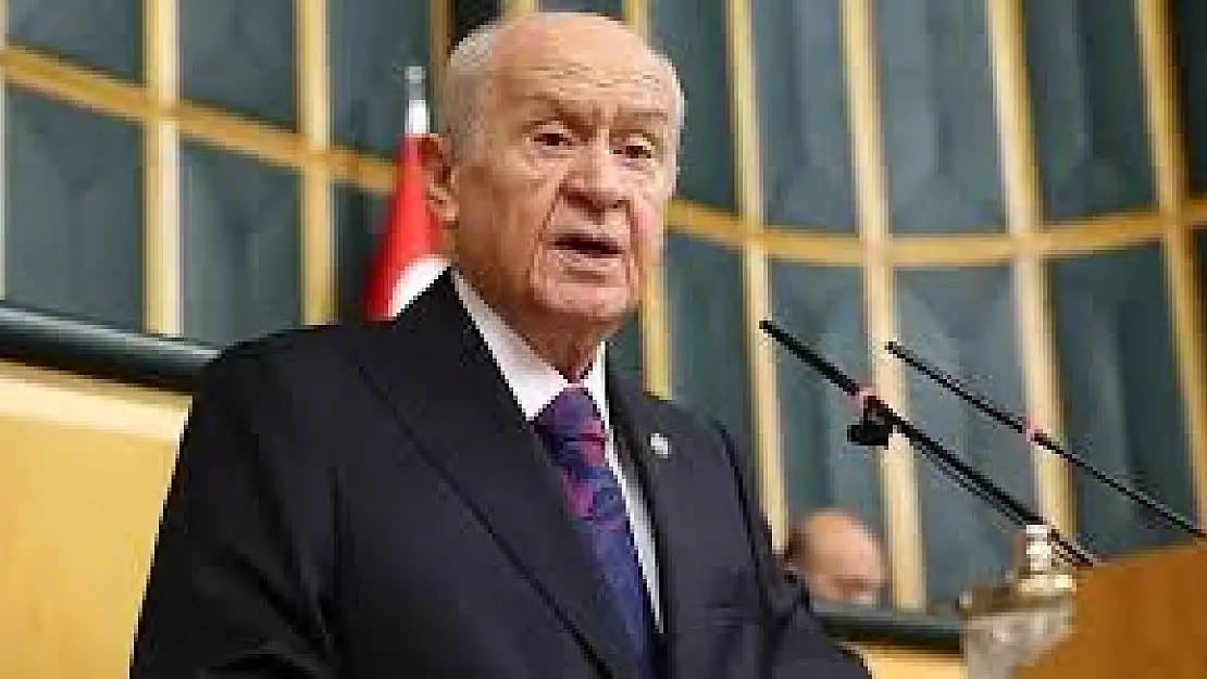 Devlet Bahçeli Alparslan Türkeş’i andı