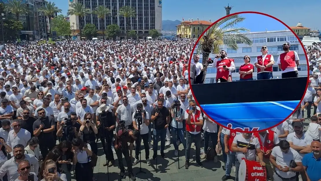 DİSK Cemil Tugay'a seslendi: 'Zibidilerle çöp topluyor'