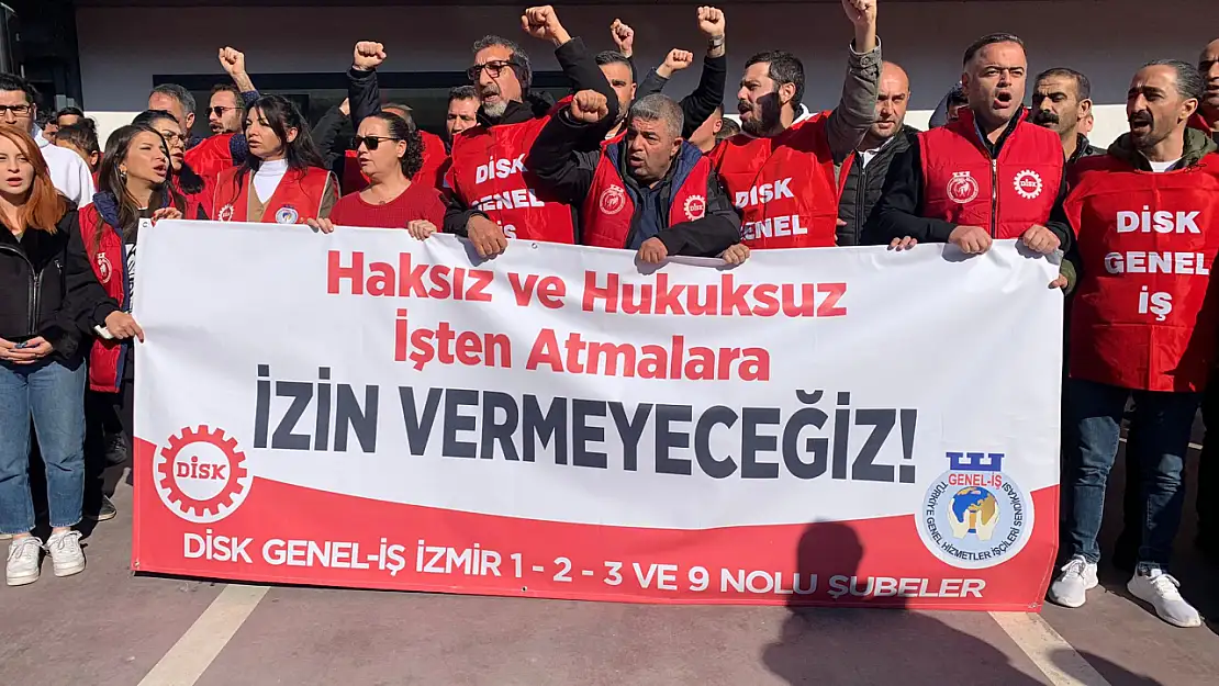 DİSK'ten İzmir Büyükşehir Belediyesi'ne mühlet