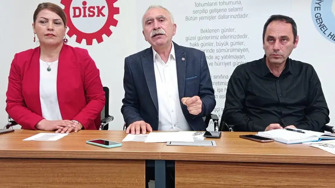 DİSK'ten 'Ezdirmeyeceğiz' mitingine çağrı