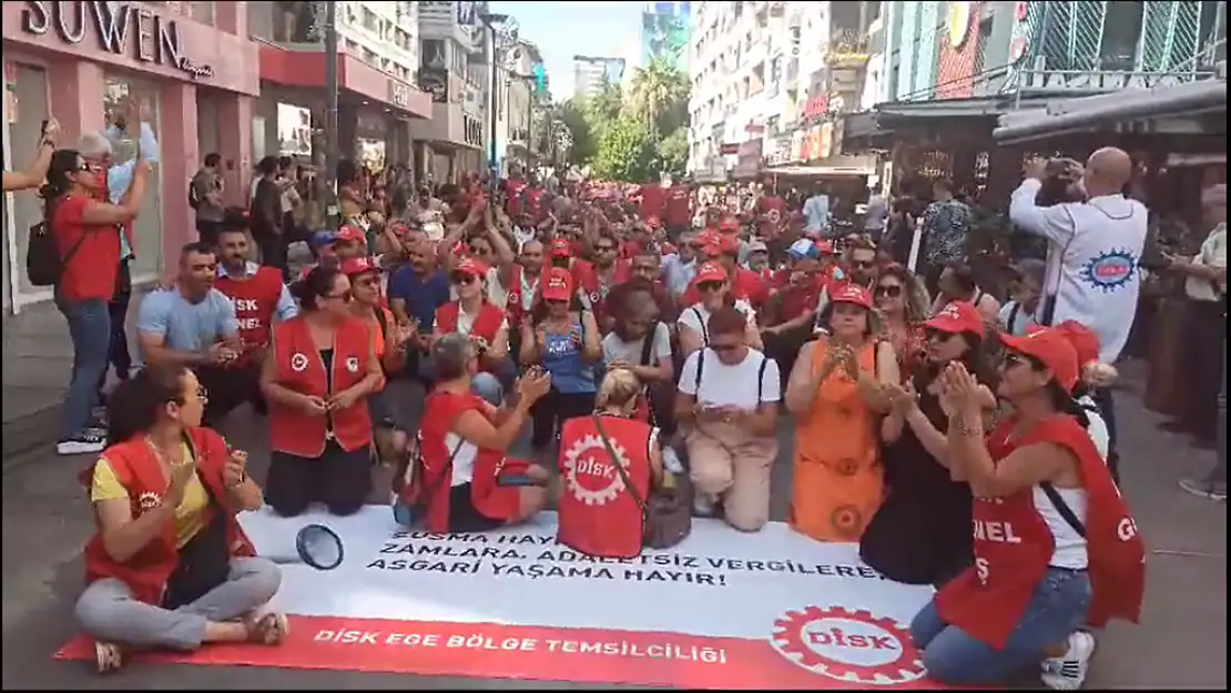 DİSK’ten zamlara karşı yürüyüş!