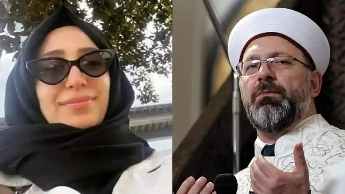 Diyanet İşleri Başkanı Ali Erbaş’ın kızı, lüks model aracının anahtarına şiir yazdı!