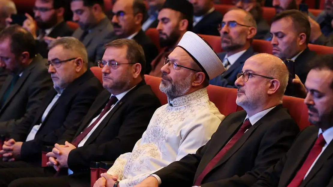 Diyanet İşleri Başkanı Erbaş: Hikmetle güzel öğüdün toplandığı en önemli uygulama hutbedir