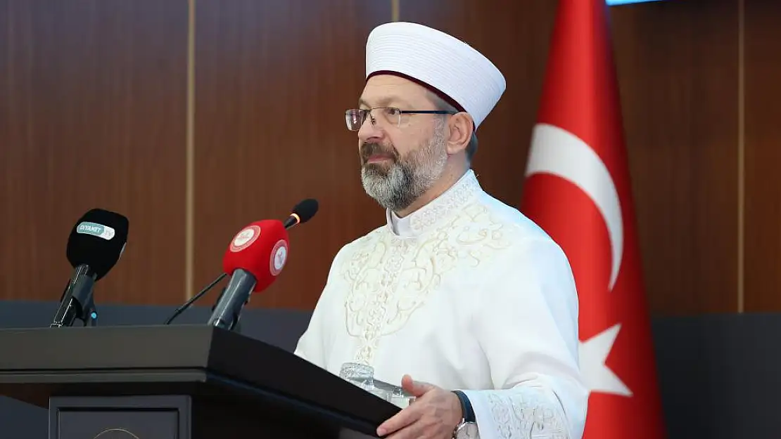 Diyanet İşleri Başkanı Erbaş: “Müslümanlar kendi sorunlarını…”