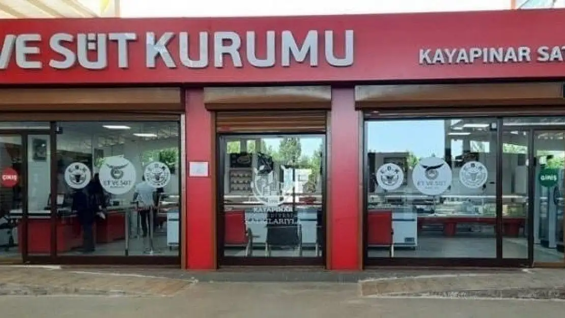 Diyarbakır'da Belediyeden Et ve Süt Kurumu mağazasına kapatma girişimi