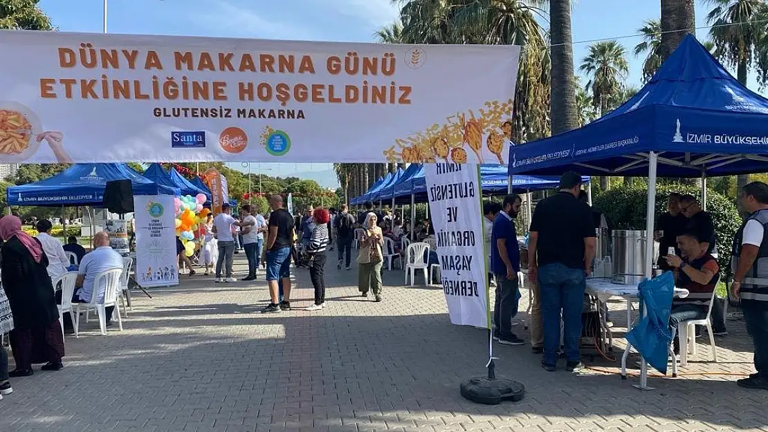 Dünya Makarna Günü Kültürpark'ta kutlandı