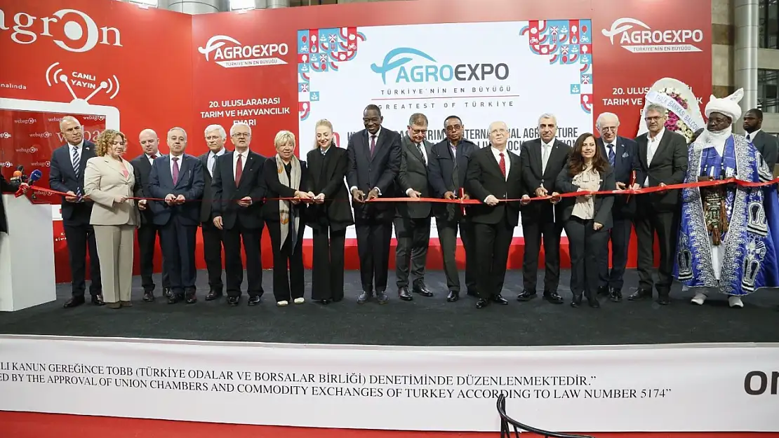 Dünya tarımı Agroexpo Fuarı'nda buluştu