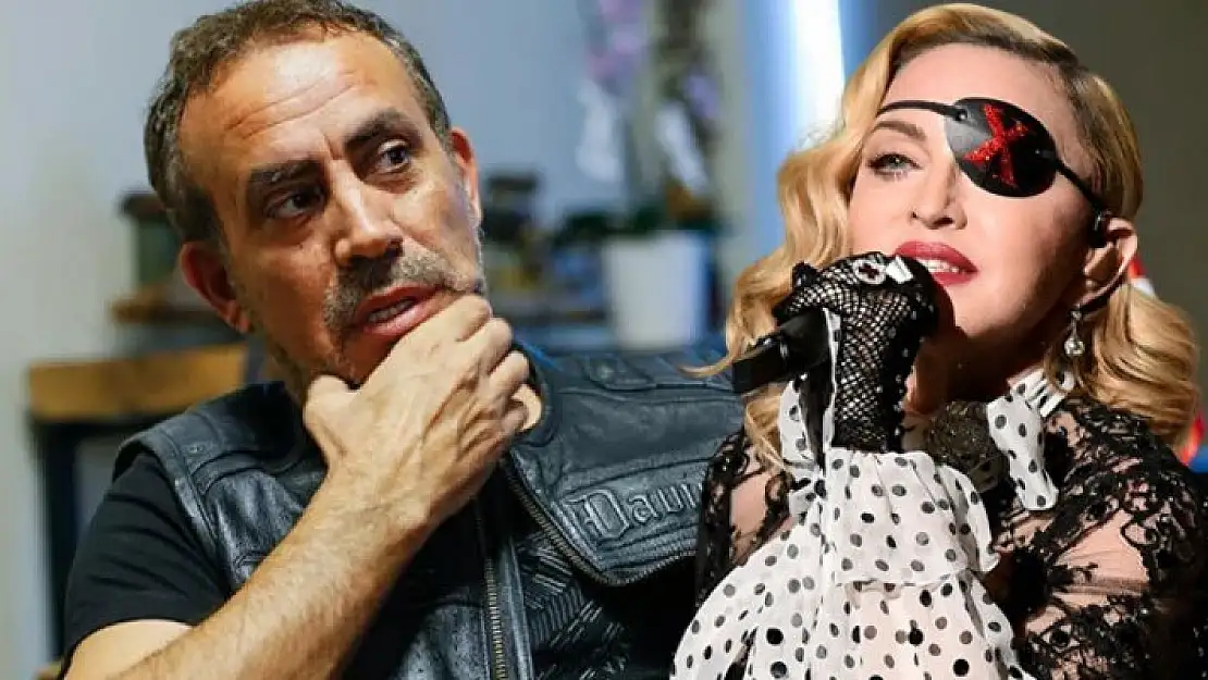 Dünyaca ünlü yıldız Madonna’dan Ahbap'a Atatürk fotoğraflı destek