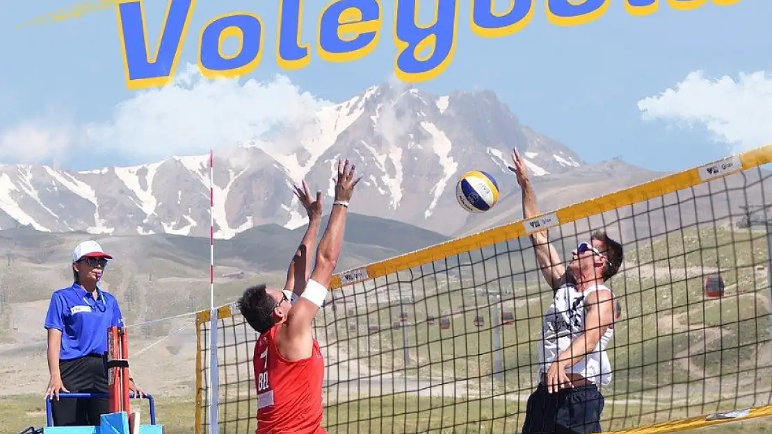 Dünyada ilk kez bir dağda 'plaj voleybolu' oynanacak