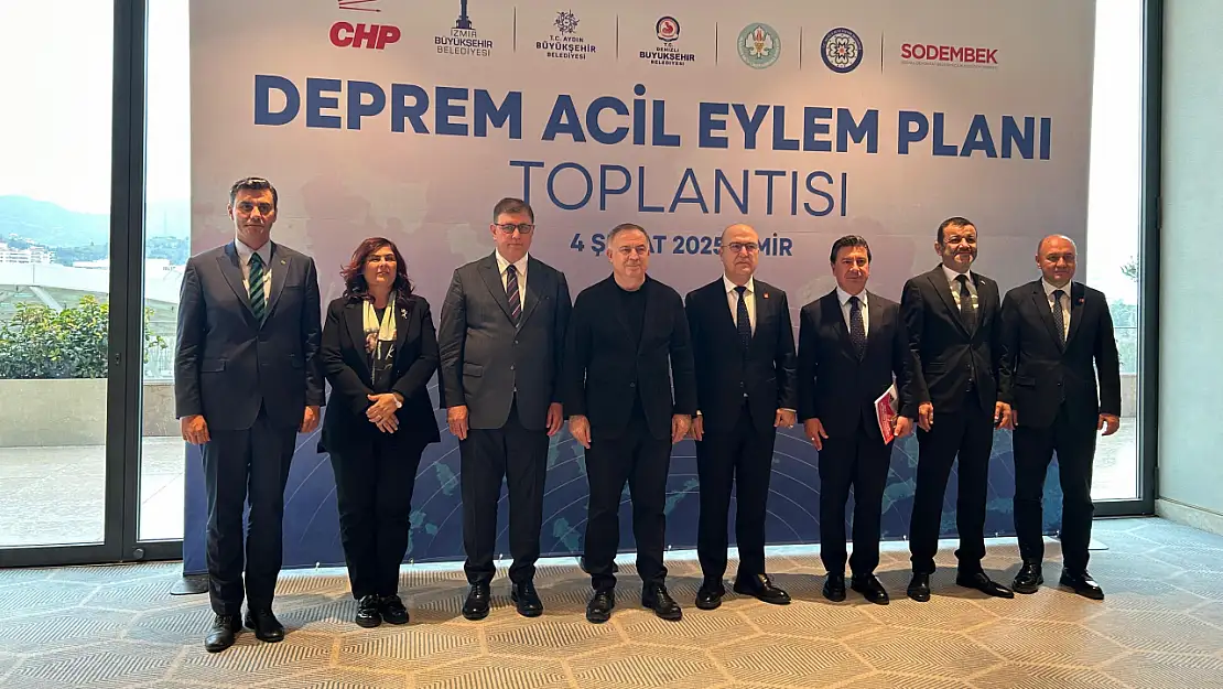 Ege Denizi'ndeki depremler için acil eylem planı hazır