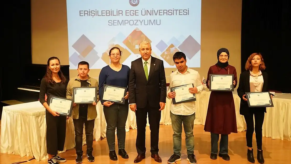 Ege İletişim'e YÖK'ten Engelsiz Program Nişanı