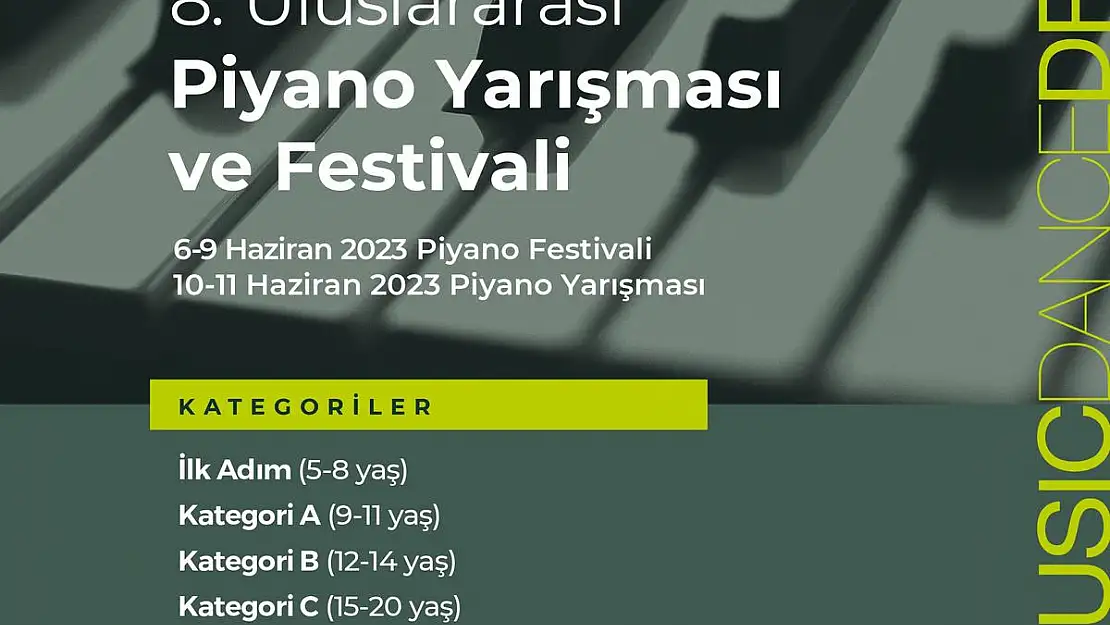 Ege Perla’da Piyano yarışması ve festivali