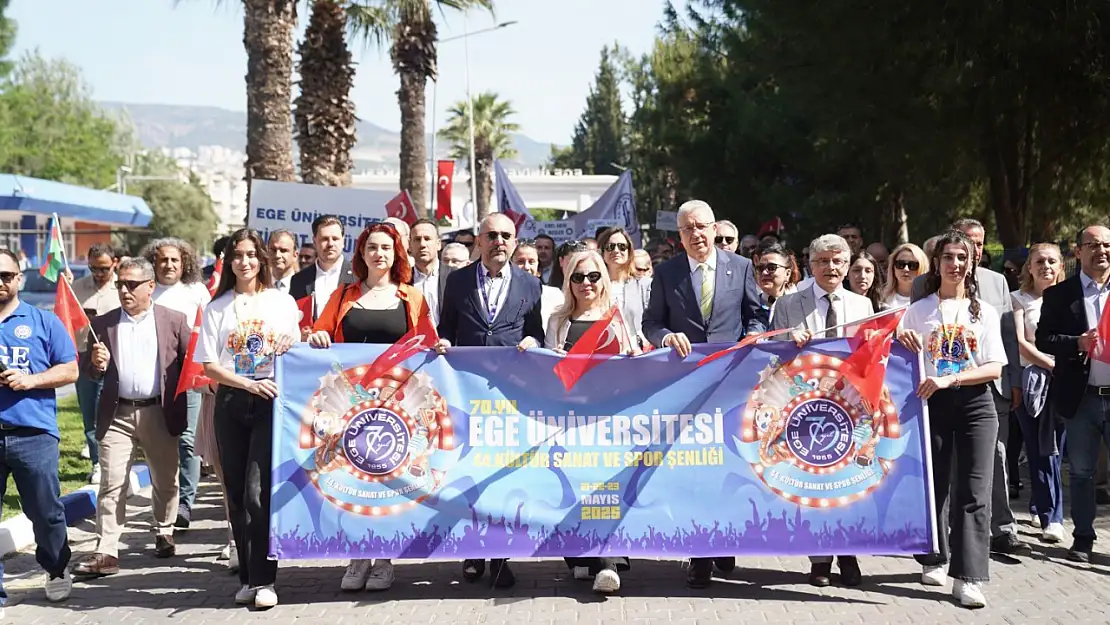 Ege Üniversitesi'nde kültür, sanat ve spor şöleni!