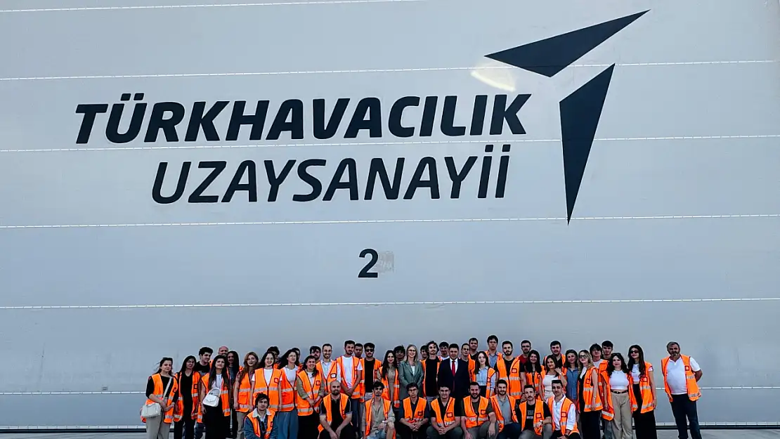 Ege Üniversitesi öğrencilerinden TUSAŞ'a teknoloji ziyareti