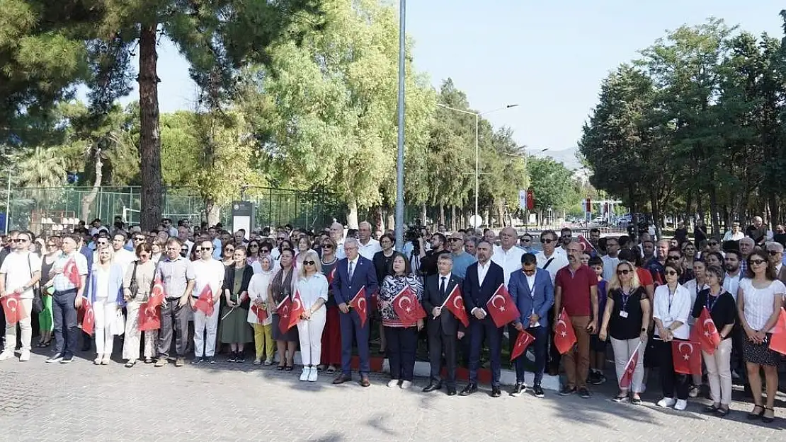 Ege Üniversitesinde 15 Temmuz şehitleri anıldı