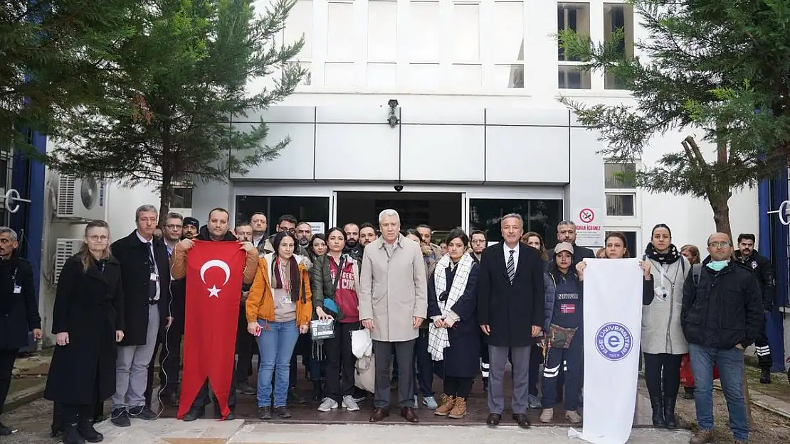 Ege Üniversitesi’nin çalışmaları sürüyor