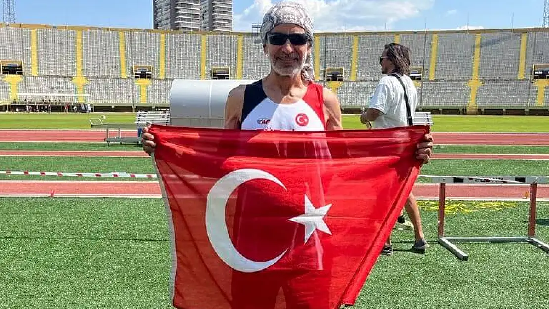 Egeli akademisyen 32. Balkan Masterler Atletizm Şampiyonası’nda ikinci oldu