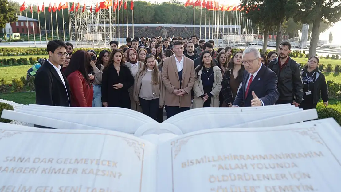 Egeli öğrenciler, Çanakkale Zaferi'nin izinde