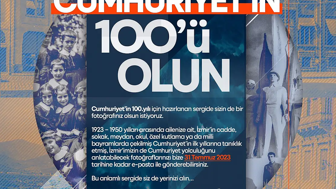 Ekim de “Cumhuriyetin 100’ü İzmir” sergisi