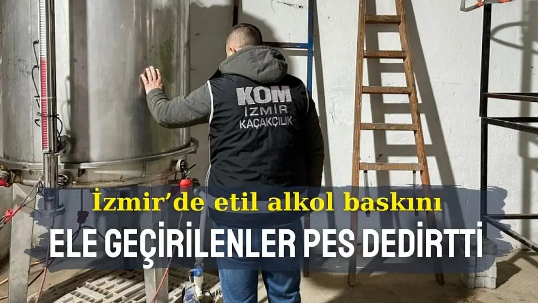 Ekiplerden eş zamanlı etil alkol baskını: Ele geçirilenler şoke etti! 