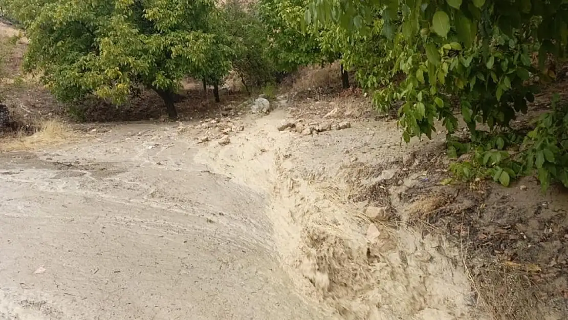 Elazığ'da sel felaketi!