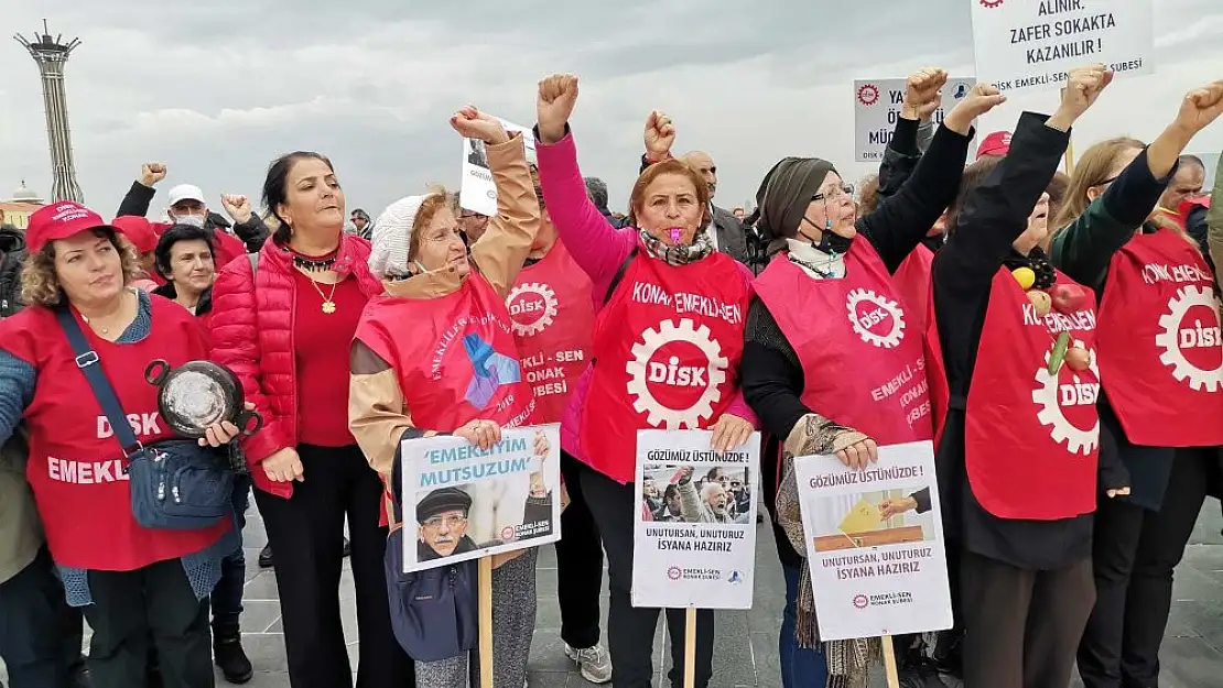 Emekliler, tencerede taş kaynattı