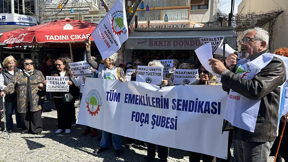 Emeklilerden ikramiye protestosu