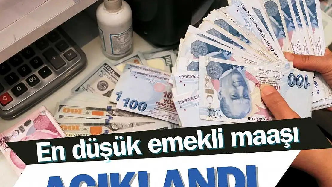 En düşük emekli maaşı açıklandı!