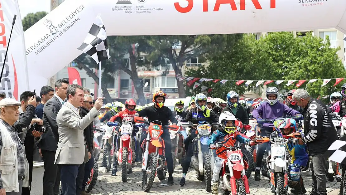 Enduro ve ATV Şampiyonası, Bergama’da start aldı