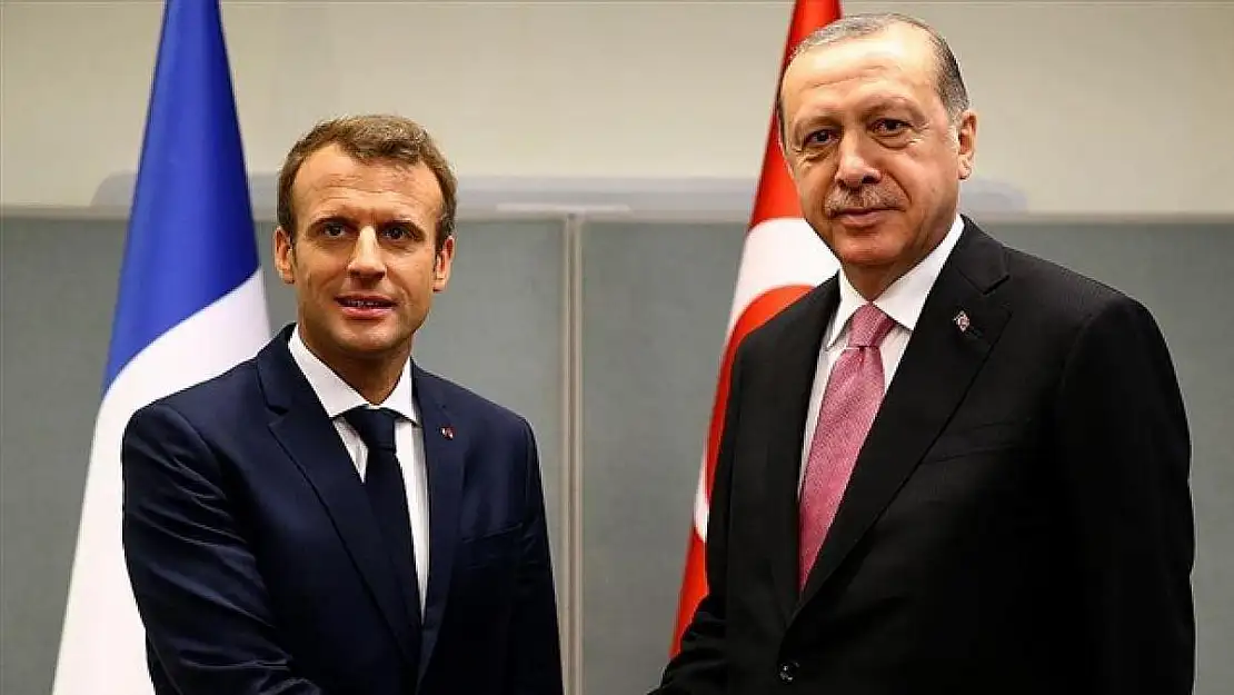 Erdoğan, Fransa Cumhurbaşkanı Macron ile görüştü!