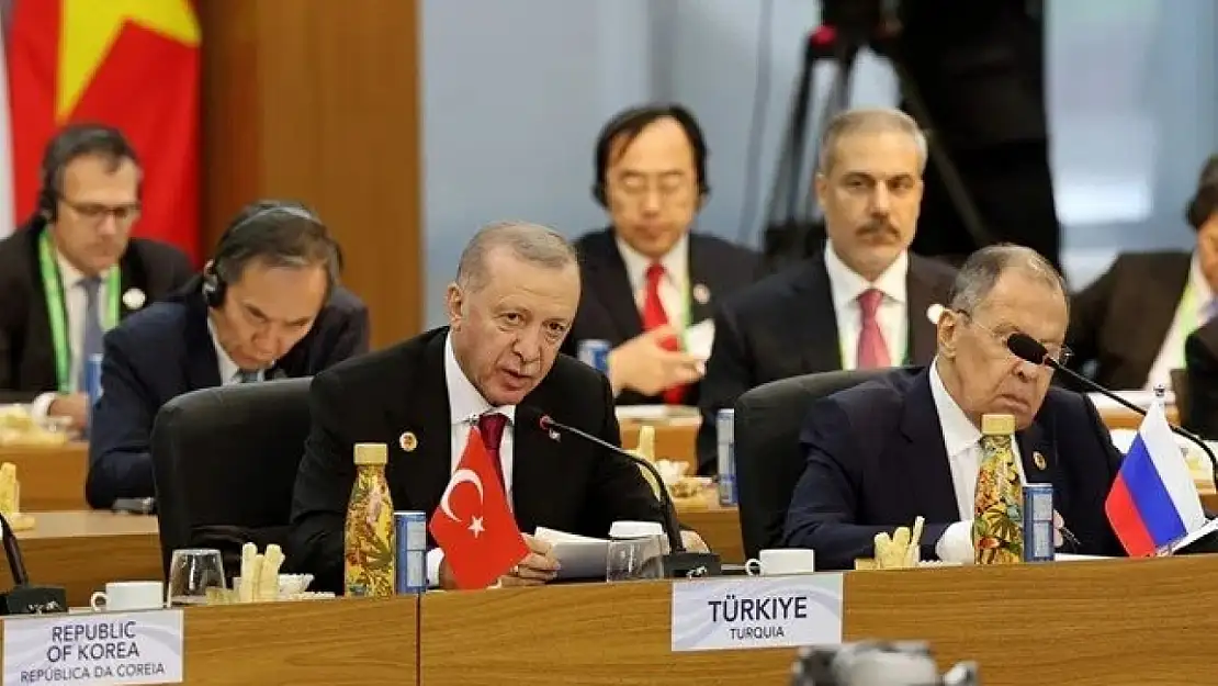 Erdoğan, G20 Zirvesi'nde konuştu: Gazze'deki krize dikkat çekti