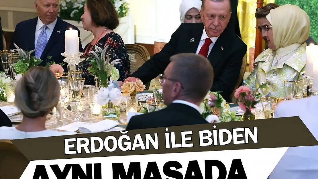 Erdoğan ile Biden aynı masada