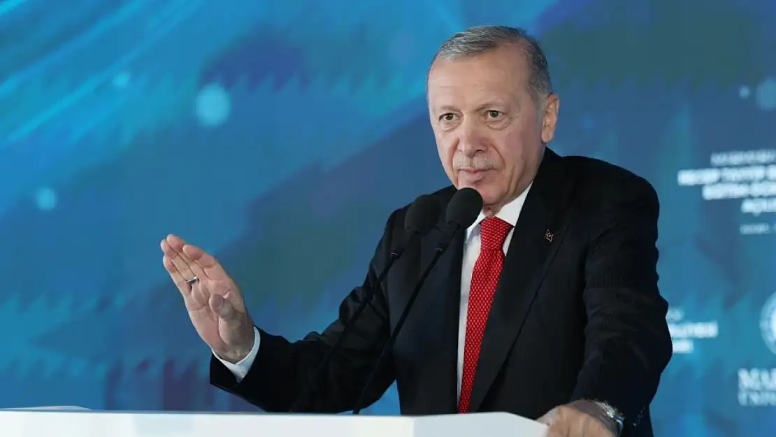 Erdoğan, kendi adını taşıyan Külliye'nin açılış töreninde konuştu 