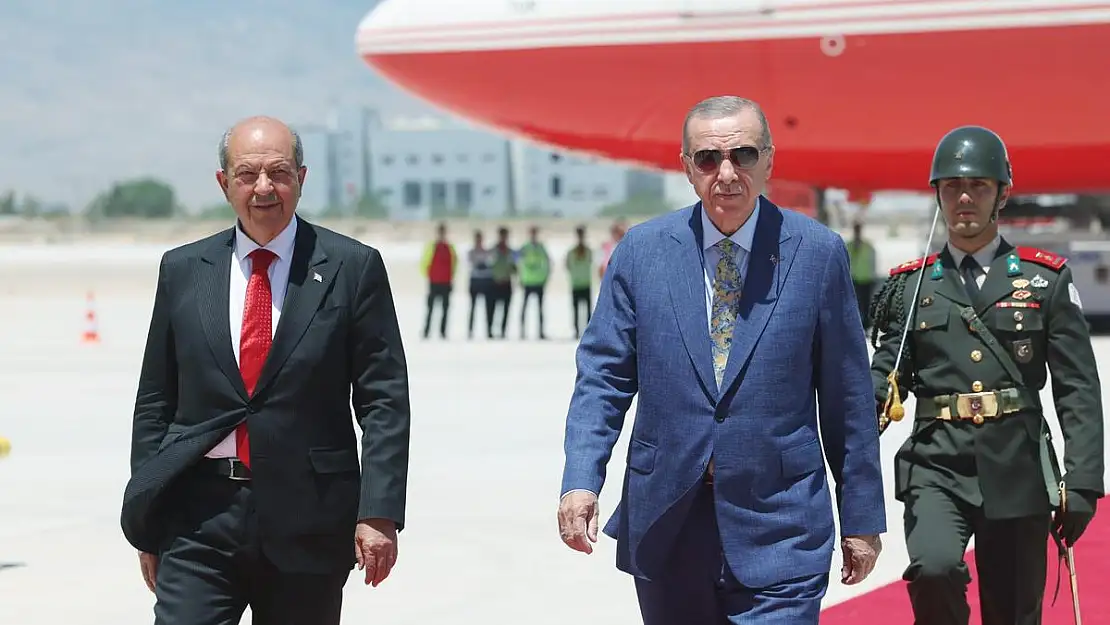 Erdoğan KKTC’deki Yeni Ercan Havalimanı’nın açılışına katıldı