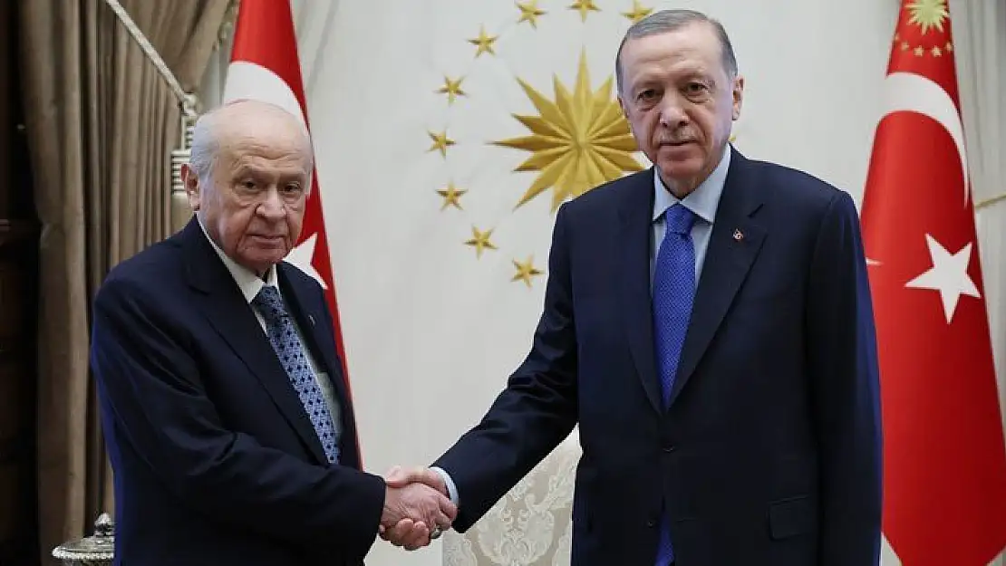 Erdoğan ve Bahçeli bir araya geldi