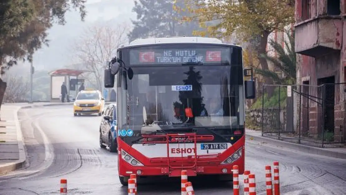 ESHOT, Atatürk’ün sözleriyle İzmir yollarında!