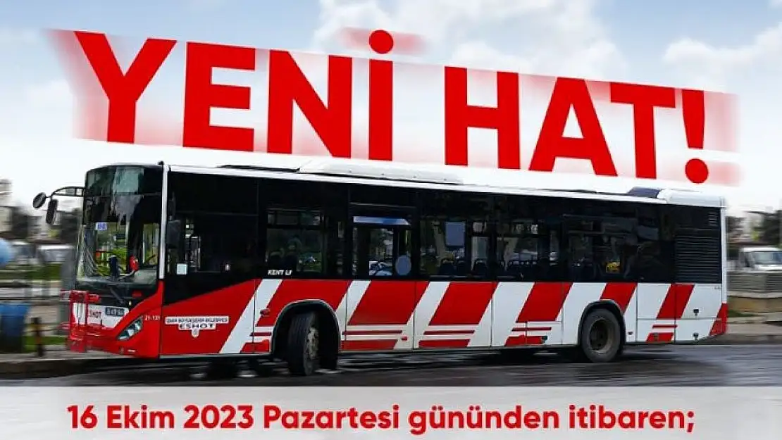 ESHOT’ta yeni hat: Bornova-Toplu Konutlar