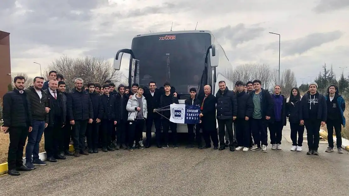 Eskişehir’de liseli gençlerle teknolojinin kalbine ziyaret