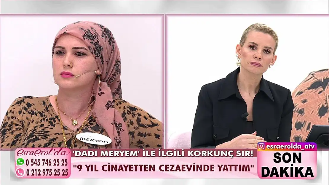 Esra Erol Meryem kimdir? Dadı Meryem kim?