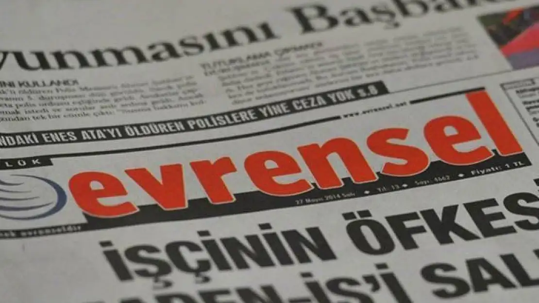 Evrensel Gazetesi’nde görev değişimi: Hakkı Özdal genel yayın yönetmeni oldu!