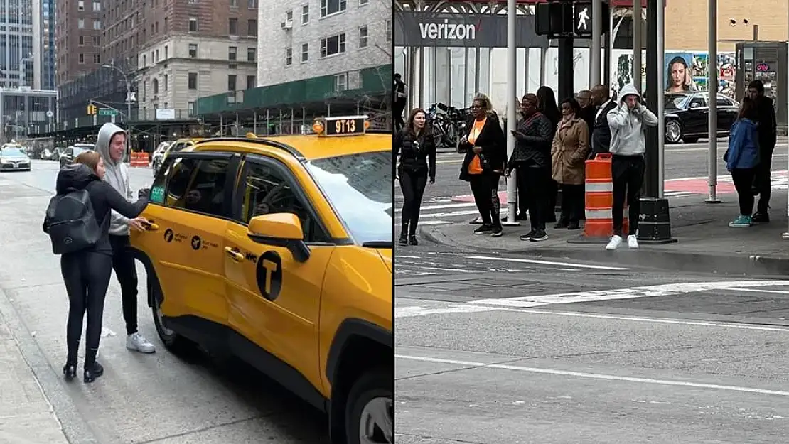 Eylem Tok ve oğlu, New York’ta görüntülendi