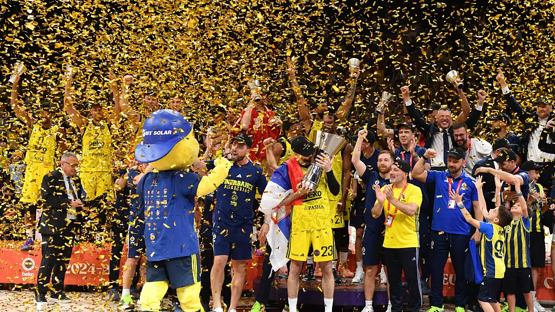 Fenerbahçe, Euroleague'de 2. kez şampiyon| Euroleague Finali: Monaco: 70 - Fenerbahçe: 81